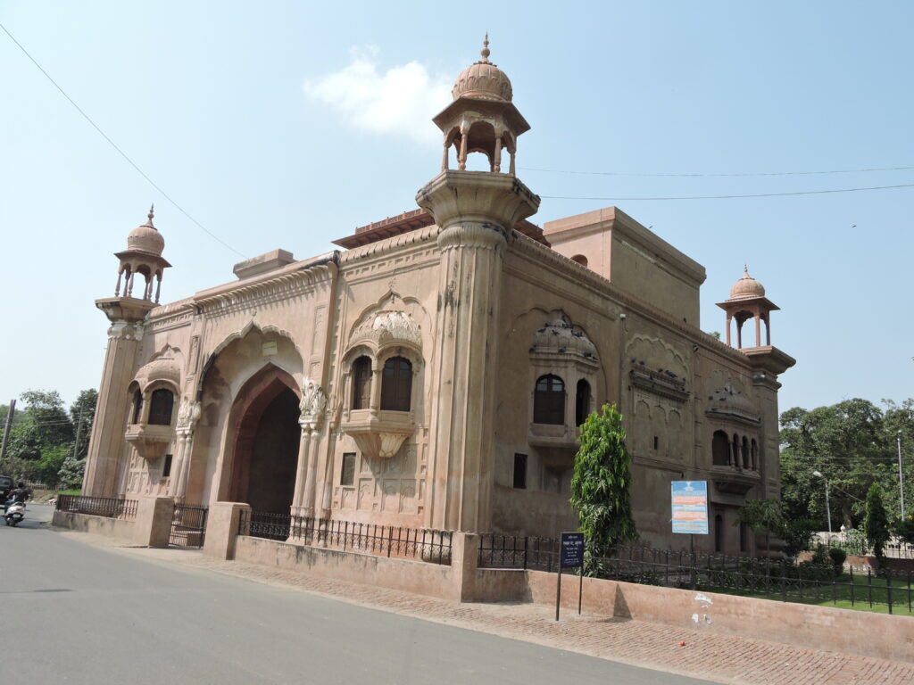 Entrance gate of Rambagh palace, Amritsar, Punjab, India